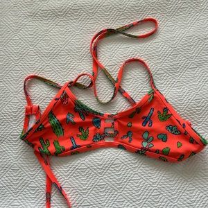 Jolyn Tomcat Cactus Print Bikini Top